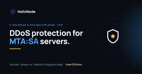 MTA:SA server DDoS protection