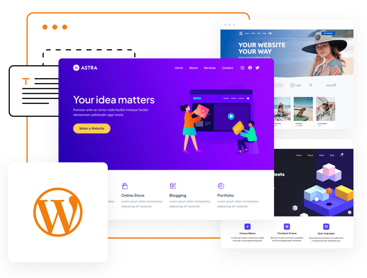 Web Hosting, Domain Names, WordPress & More - Build your website with optimized WordPress hosting